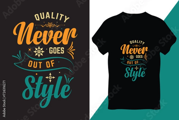 Obraz Typography T-Shirt Design Vector