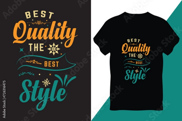Obraz Typography T-Shirt Design Vector