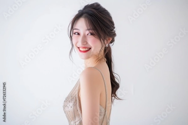 Fototapeta キャバクラ・ガールズバーで働く日本人女性（キャスト・クラブ・スナック）