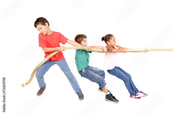 Fototapeta rope game