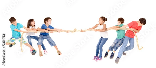 Fototapeta rope game