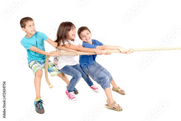 Fototapeta rope game