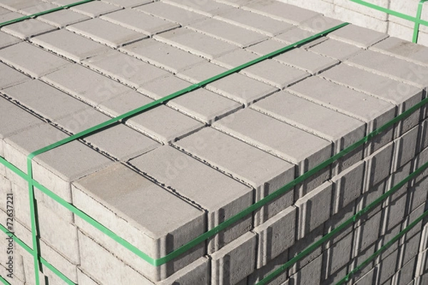 Obraz Concrete bricks.