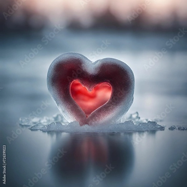 Fototapeta Warmth Within the Cold