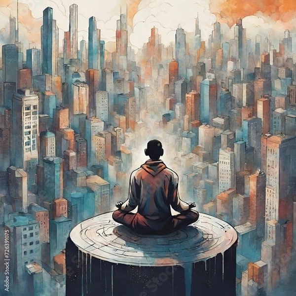 Obraz Zenith of Urban Enlightenment