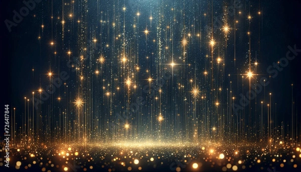 Fototapeta 星空　背景、壁紙　（ AI生成画像 ）