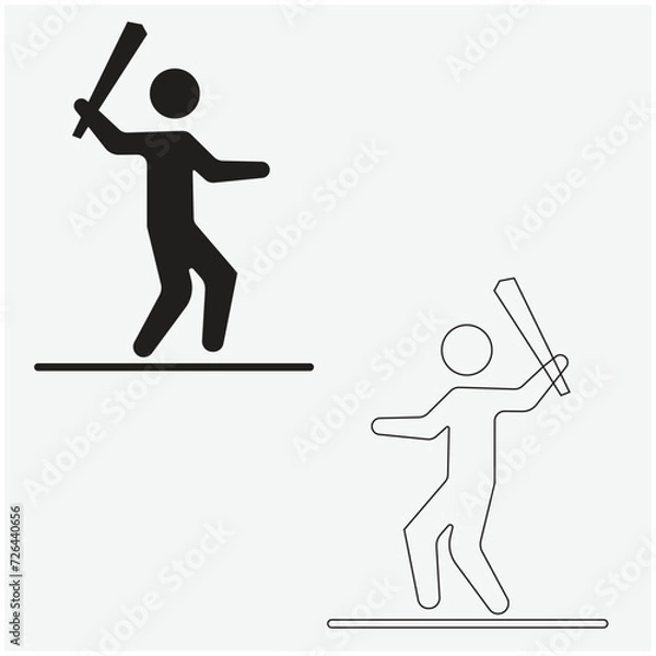 Obraz Man icon vector illustration eps
