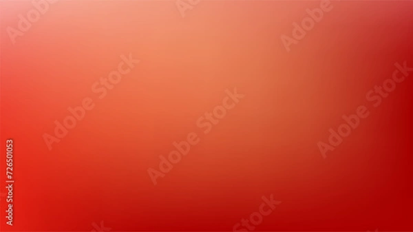 Fototapeta Abstract red gradient blurred background. Ready to apply to your design. Vector illustration.