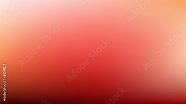 Fototapeta Abstract red gradient blurred background. Ready to apply to your design. Vector illustration.