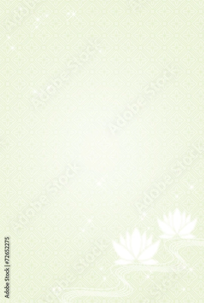 Fototapeta 蓮　背景