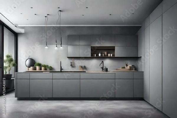 Obraz modern kitchen interior