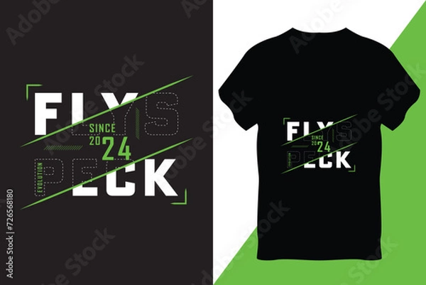 Obraz Text Effect T-Shirt Design Vector