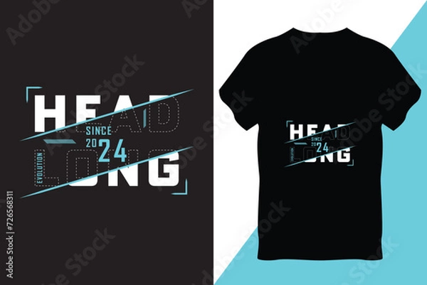 Obraz Text Effect T-Shirt Design Vector