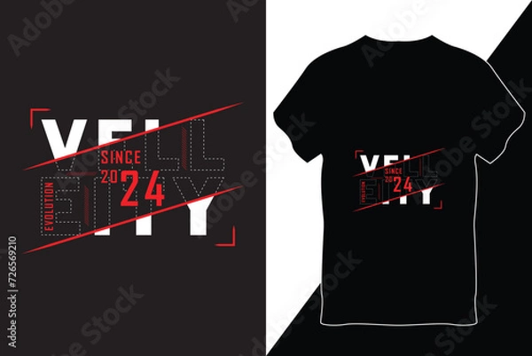 Obraz Text Effect T-Shirt Design Vector