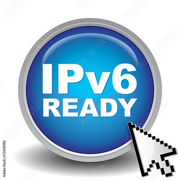 Obraz IPV6 READY ICON