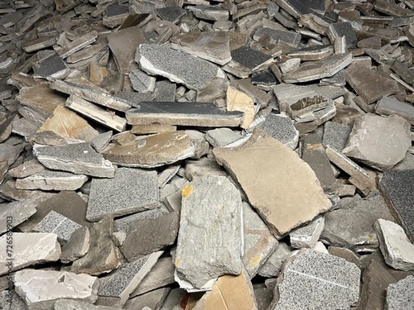Fototapeta Bauschutt
