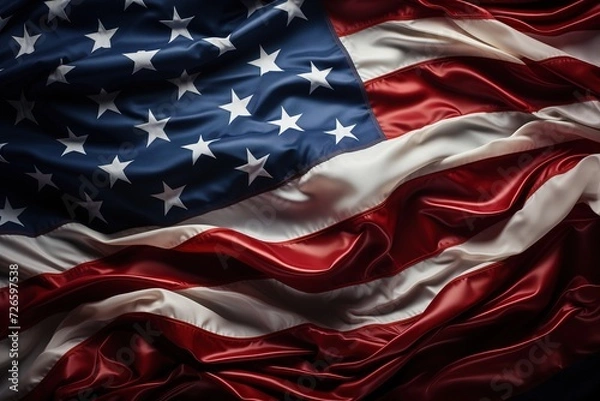 Fototapeta National flag of the USA