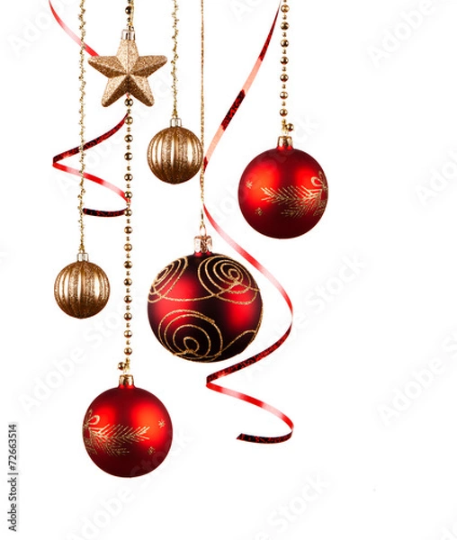 Obraz Christmas balls