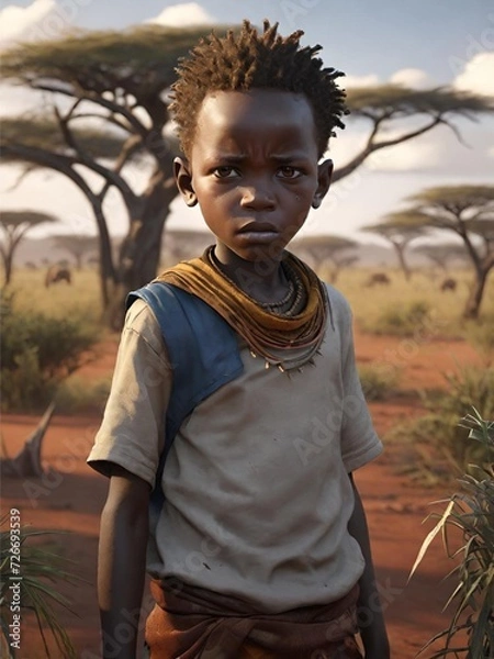 Obraz The African boy