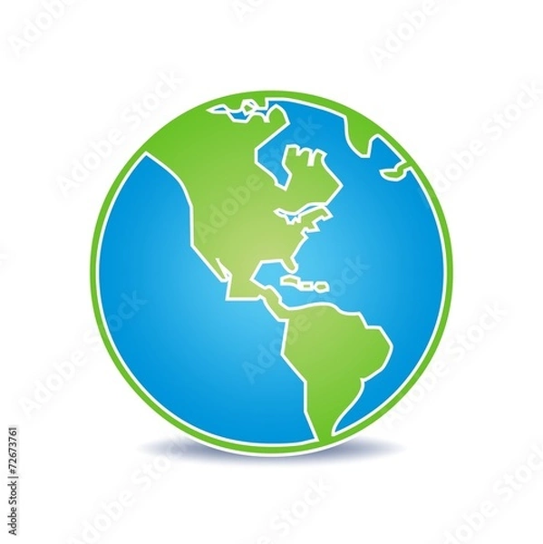 Fototapeta Green Earth