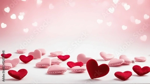 Obraz Loving hearts for valentines day