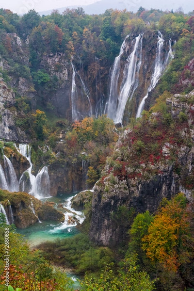 Obraz Plitvice waterfalls