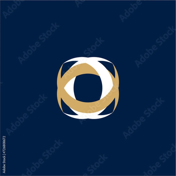 Obraz abstract circle logo unique template