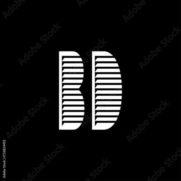 Obraz LETTER B D OLD WINDOW LOGO