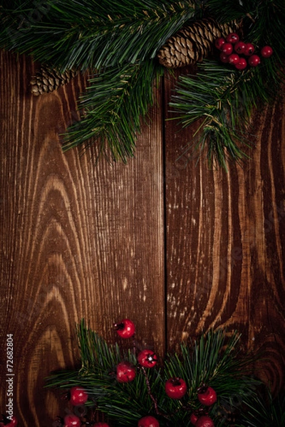 Fototapeta Christmas background 