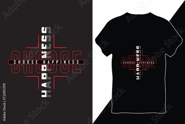 Obraz Text Effect T-Shirt Design Vector