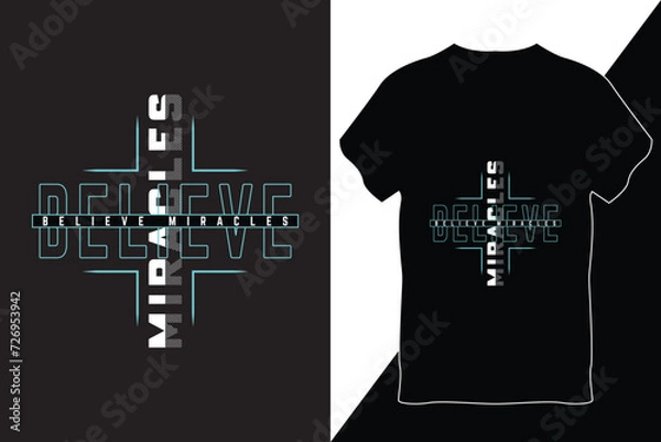 Obraz Text Effect T-Shirt Design Vector