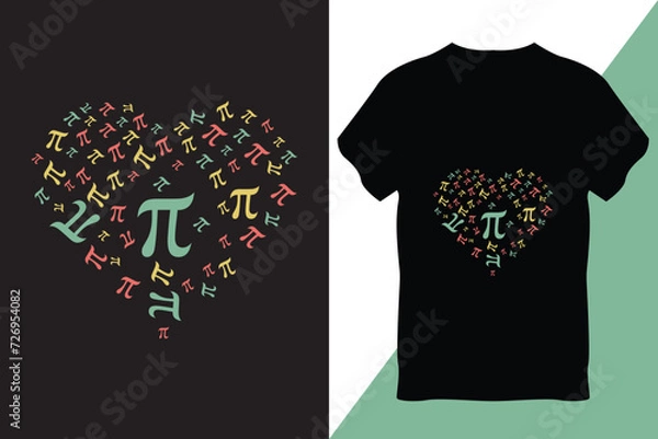 Obraz Pi Day T-Shirt Design Vector