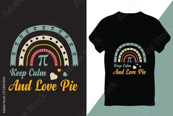 Obraz Pi Day T-Shirt Design Vector