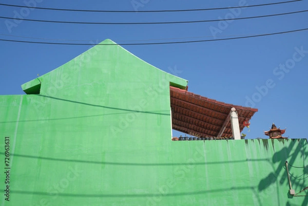 Fototapeta the process and the product of sketching, conceiving, planning, designing, and constructing buildings or other structures.
