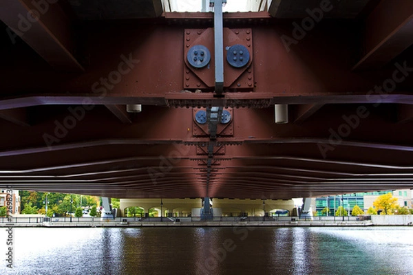 Obraz Bridge from the Underside