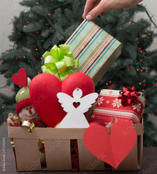 Obraz Christmas charity