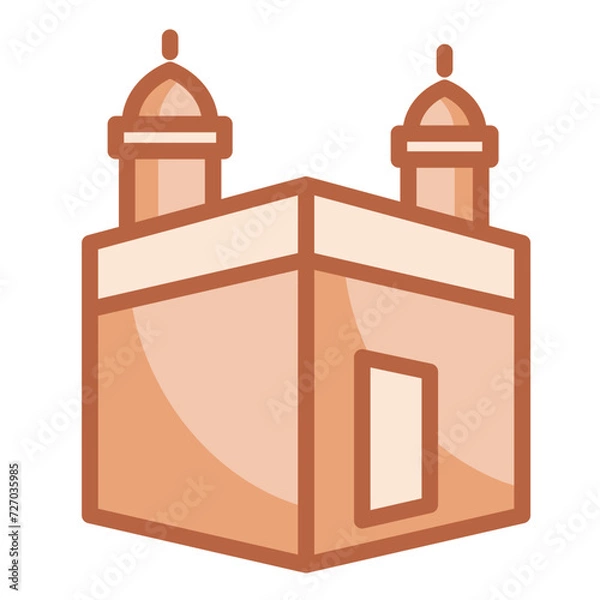 Fototapeta Kaaba Icon