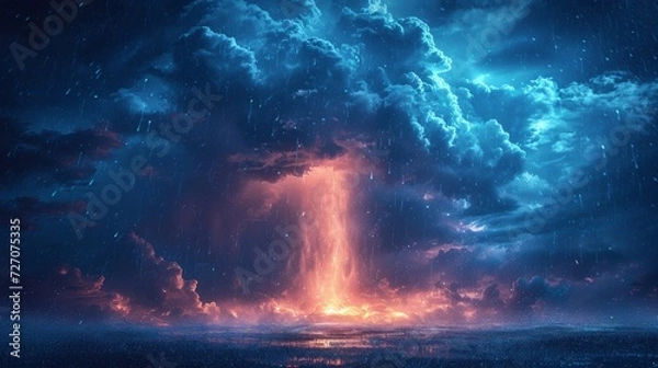 Obraz  Celestial Downpour