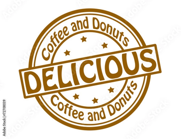 Obraz Coffee and donuts