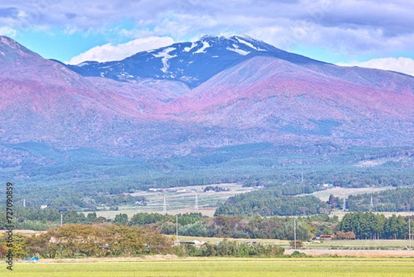 Obraz 日本の山（鳥海山。秋田県）