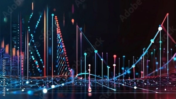 Fototapeta bridge in night