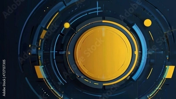 Fototapeta abstract background with circles