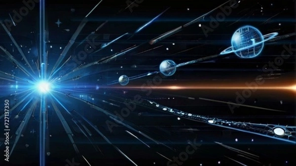 Fototapeta space of space