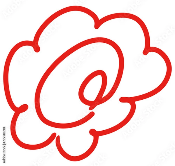 Obraz 花丸の手書きアイコン