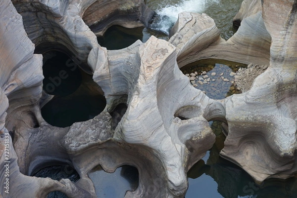 Obraz Bourke's Luck Potholes Afrique du Sud