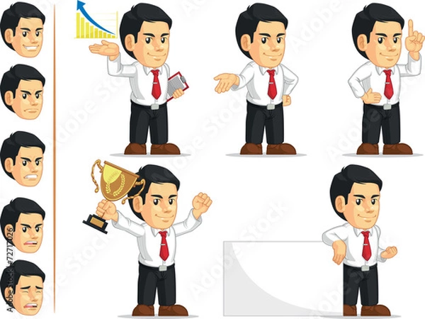 Obraz Office Worker Customizable Mascot