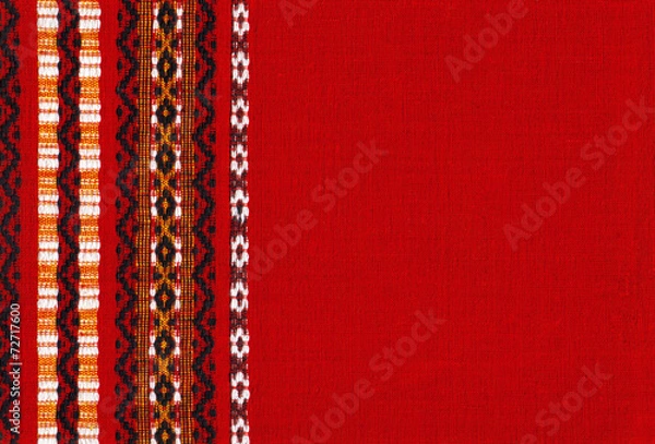 Obraz folk fabric