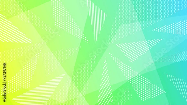Obraz グラデーションと幾何学の背景　ベクター素材