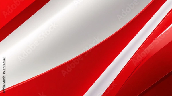 Fototapeta 抽象的な赤灰色灰色矢印白い空白スペース デザイン モダンな未来的な背景ベクトル イラスト。プレゼンテーション、バナー、カバー、ウェブ、チラシ、カード、ポスター、壁紙のベクトル イラスト デザイン