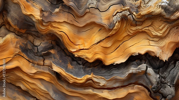 Obraz Close Up View of a Tree Trunk